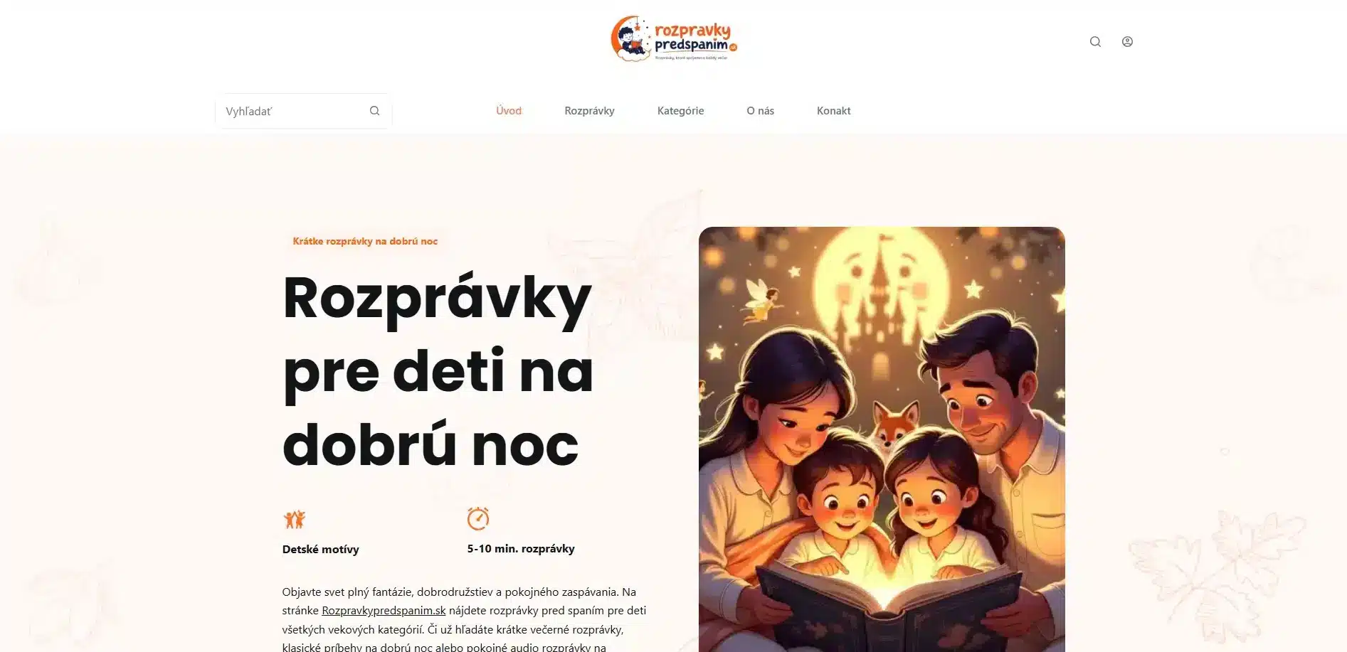 rozprávky na dobrú noc